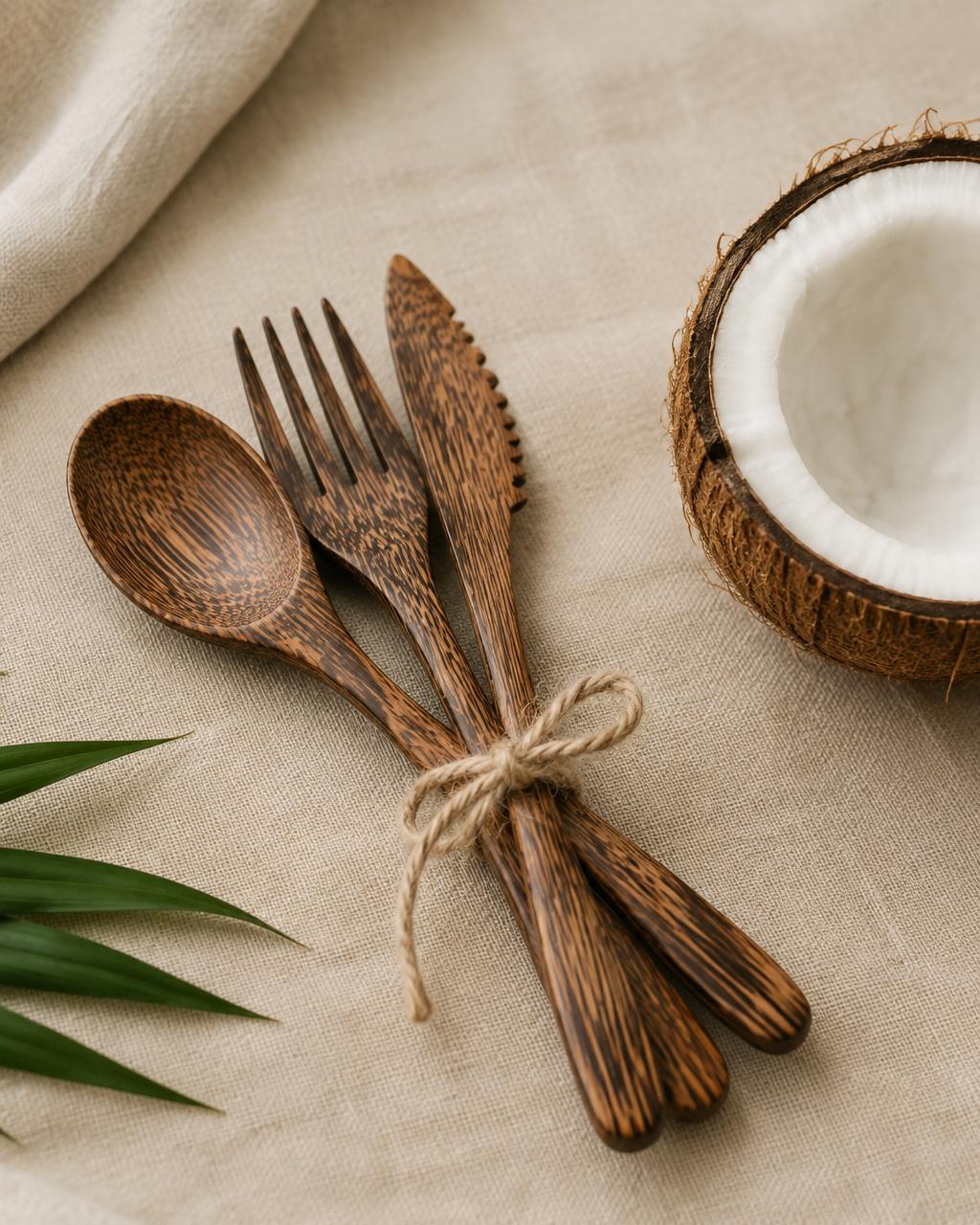 Coconut cutlery – Knives