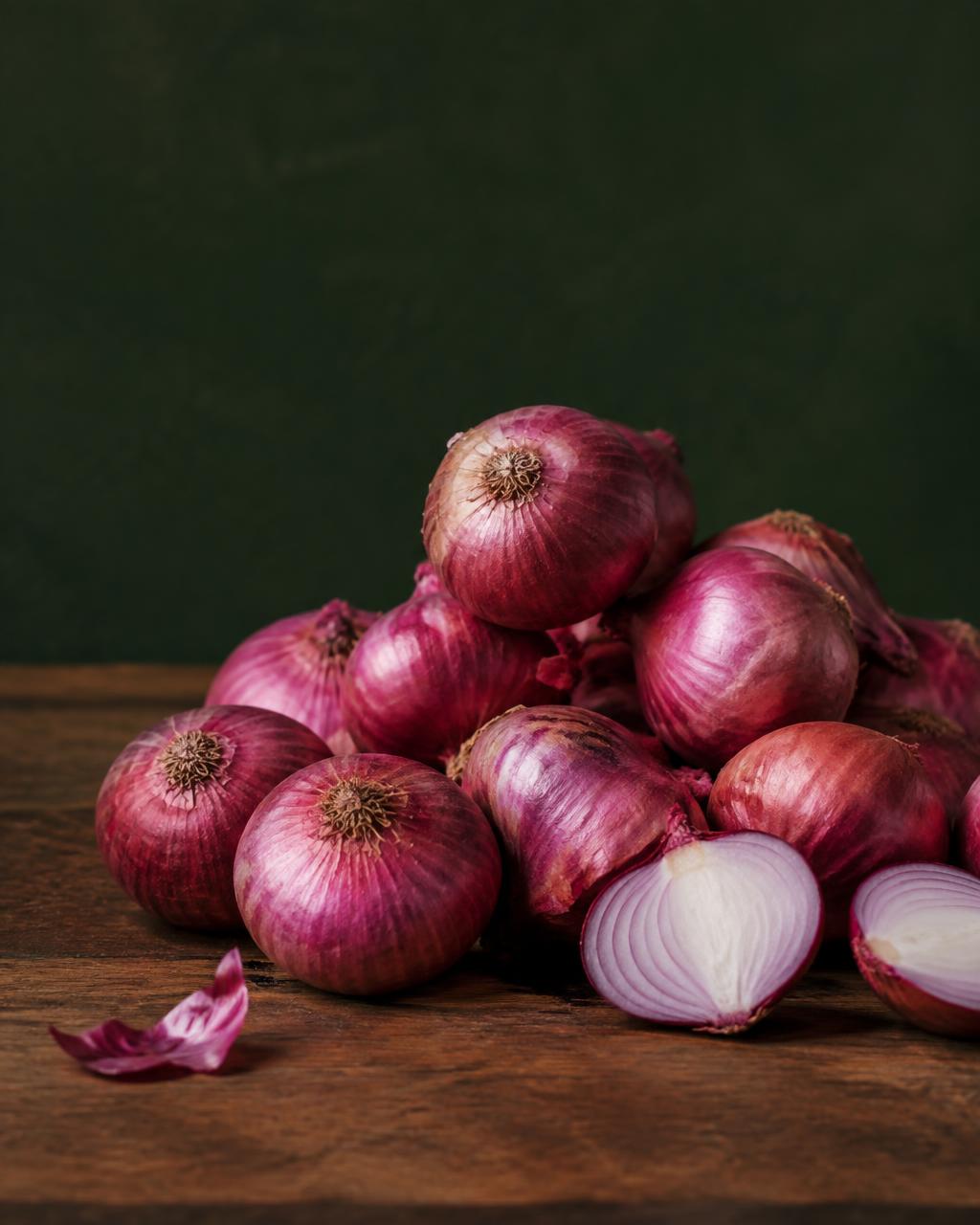 Fresh Indian red onions